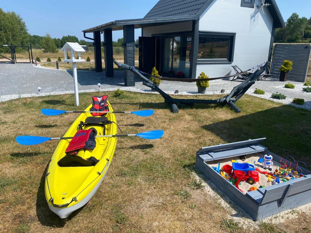 Domek Caloroczny Z Balia 150 M Jezioro, 5 Km Plaza Debki Lubkowo 외부 사진